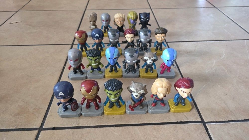 2019 Avengers McDonald’s Toys Set (23 of 24) – Excellent Condition!
