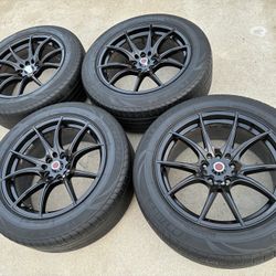 Rims 18 Universal 5 Lugs 5x120 5x114.3 For Acura Bmw Infiniti G35 G37 Mustang Civic Accord Camry Altima Maxima Optima Camaro Pontiac Lexus Cadillac 