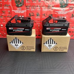 MILWAUKEE M18 18V LITHIUM-ION REDLITHIUM FORGE XC 8.0 AH BATTERY