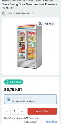 TRUE FREEZER, GREAT DEAL.