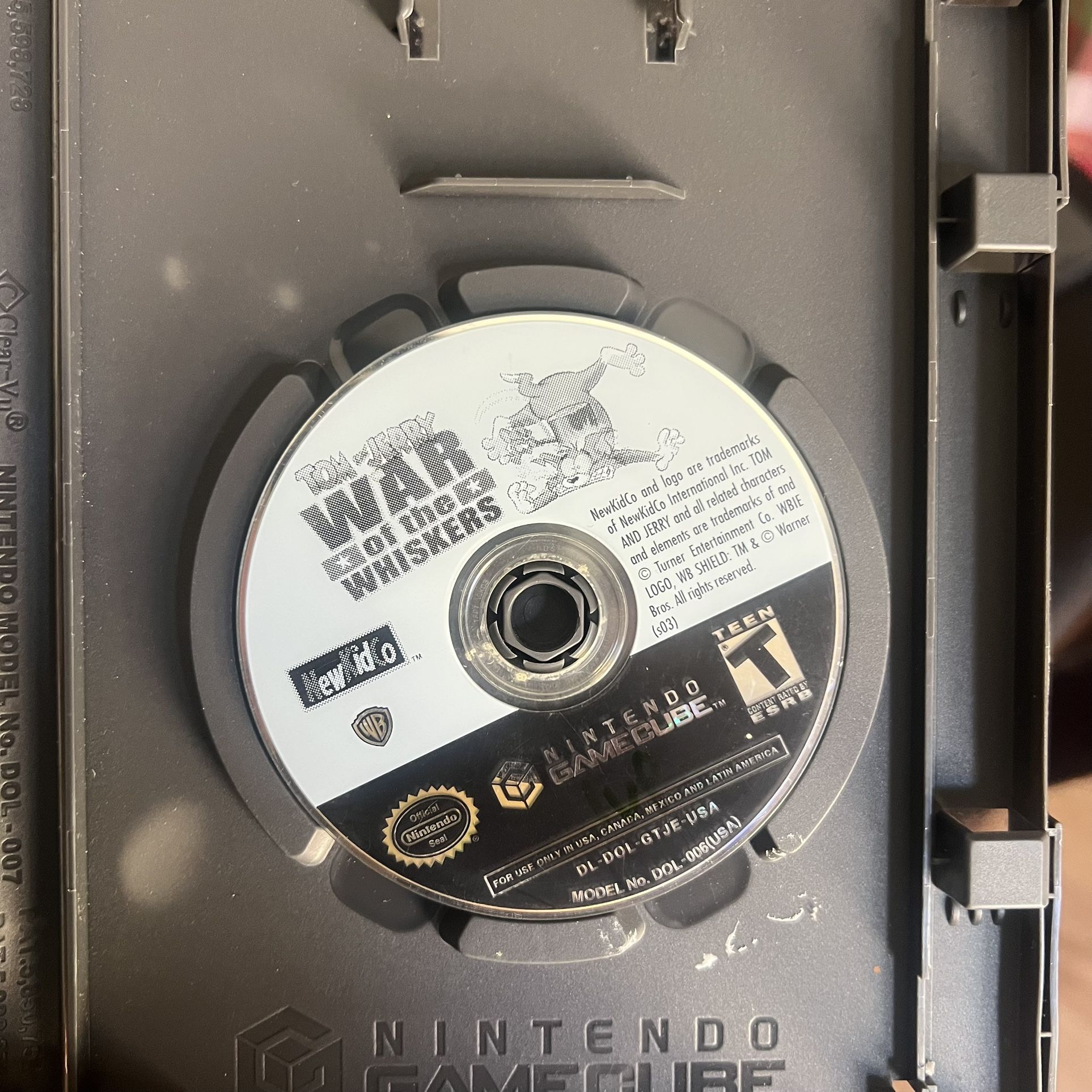 Tom & Jerry War Of The Whiskers For Nintendo Gamecube
