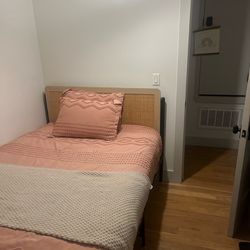 Full size mattress & bed frame