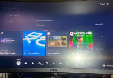 msi optix g27cq4 27" curved gaming monitor
