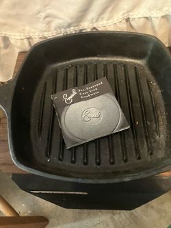 Emeril Pre-Seasoned Cast Iron Grill Pan