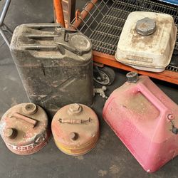 Vintage Willy’s Jerry Water Can And Misc Has Tanks