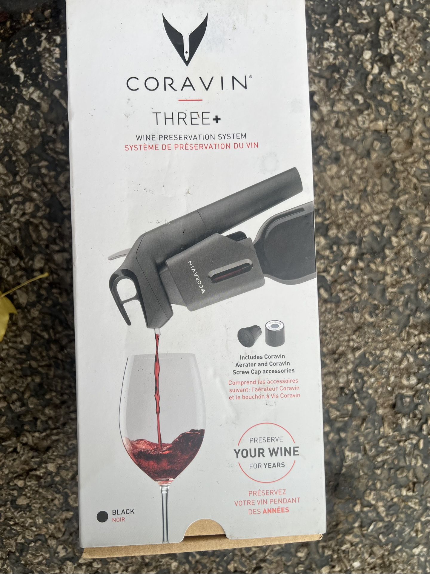 Coravin Three + Wine Preservation System 