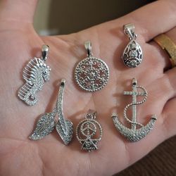 Pure Sterling Silver 925 Necklace Pendants