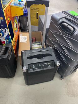 Ion block rocker bluetooth portable speaker system