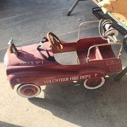 Gearbox Volunteer Fire Truck Vintage