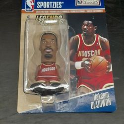 🏀🏀🏀 Hakeem Olajuwon Houston Rockets Hardwood Classics NBA Sports Legends Brand New In The Package Unopened Factory Sealed‼