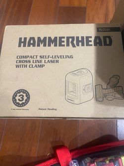 Hammerhead Self-Leveling Cross Line Laser