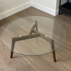 Mid-Century Glass Coffee table