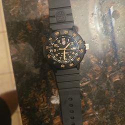 Black Luminox Watch 