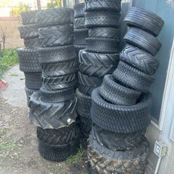 42 Off-Road Atv And Go Kart Tires For $400
