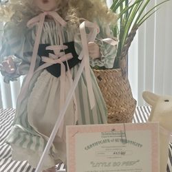 Little Bo Peep Porcelain Doll