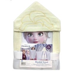Disney Frozen 2 You Be Elsa Hooded Bath/Pool/Beach Towel