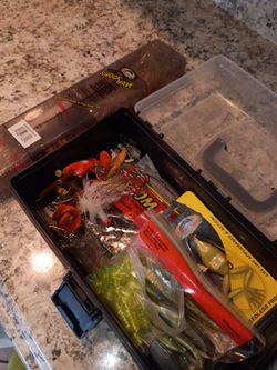 Fishing tackle lot