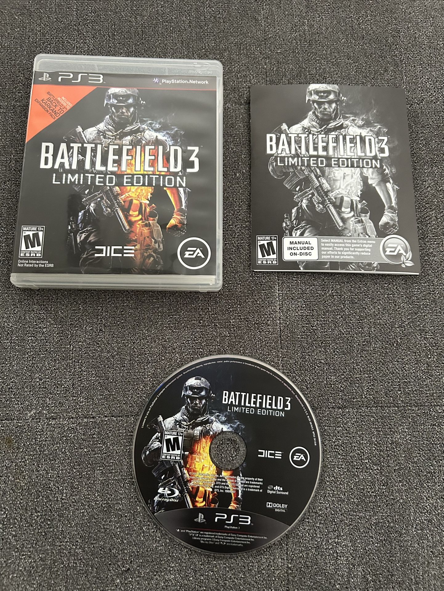 Battlefield 3 Limited Edition Sony PlayStation 3 PS3