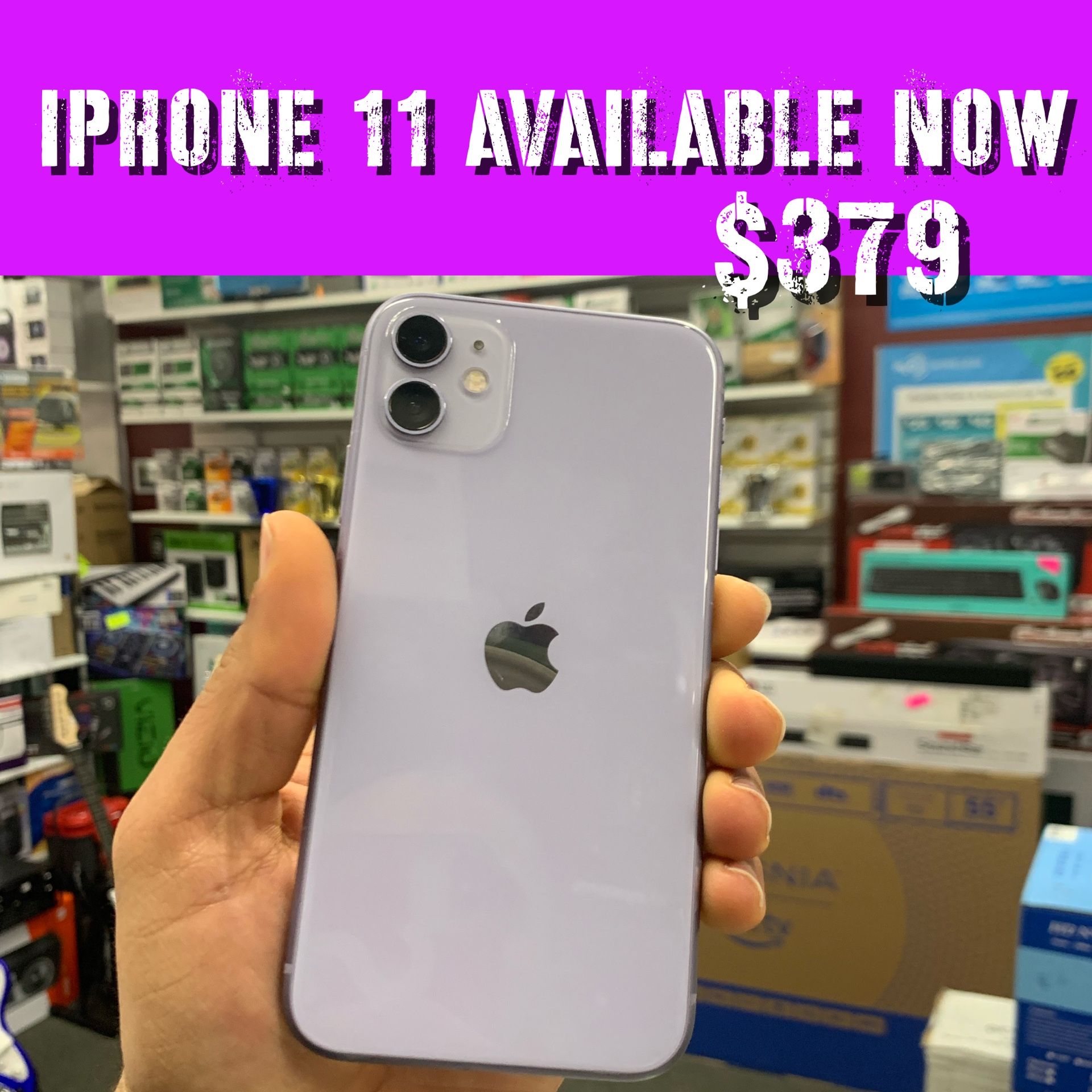 IPHONE 11 AVAILABLE Wow 