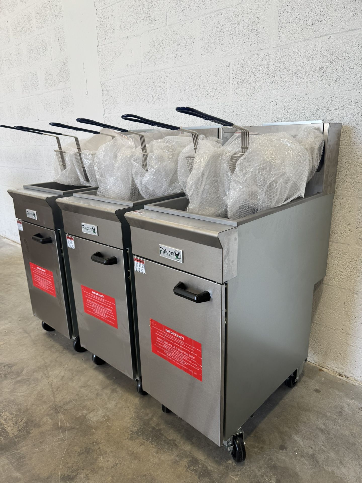 New 40LB Gas Deep Fryer.. Freidora De 40 Libras Gas