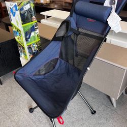 Camping, Hiking, Beach, Outdoor Ultralight Highback Chair, New