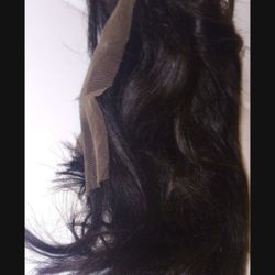 REAL HUMAN HAIR LACE FRONT WIF