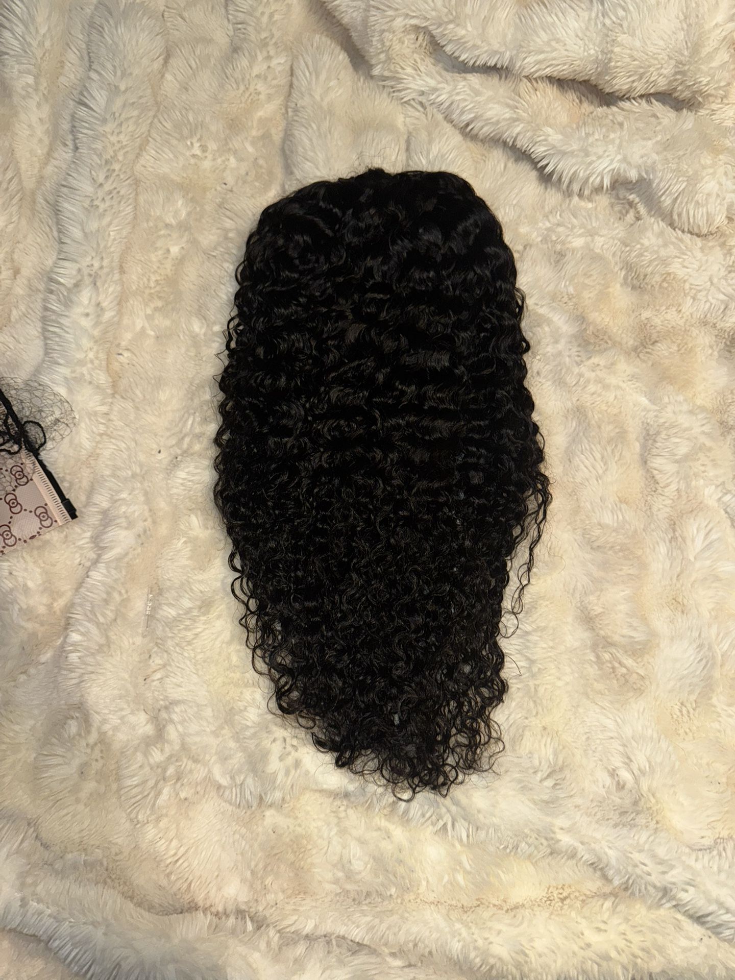 250 Density 13x6 Curly Wig Human Hair With Drawstring Deep Wave Lace Front Wigs Human Hair Pre Plucked Virgin Remy Hair 5x Longer Lifespan HD Lace Fro