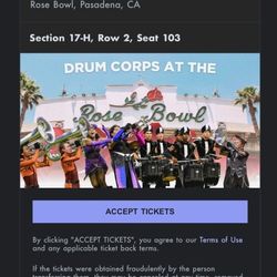 DCI Show Tickets 