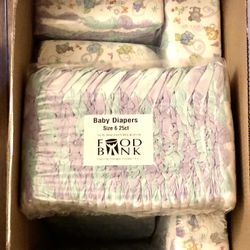 Baby diapers size 6