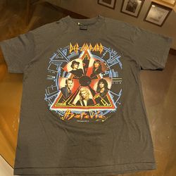 Vintage Def Leppard shirt Sz XL single stitch