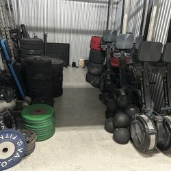 High End Gym Equipment And Weights 