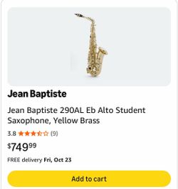 Jean Baptiste Alto Saxophone
