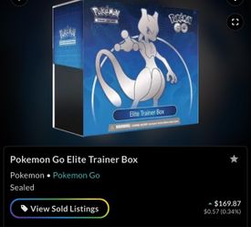 Pokémon GO Elite Trainer Box Sealed
