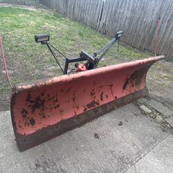 Plow With Salt Dog 