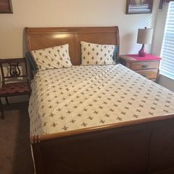 Queen Bed Mattress Included 