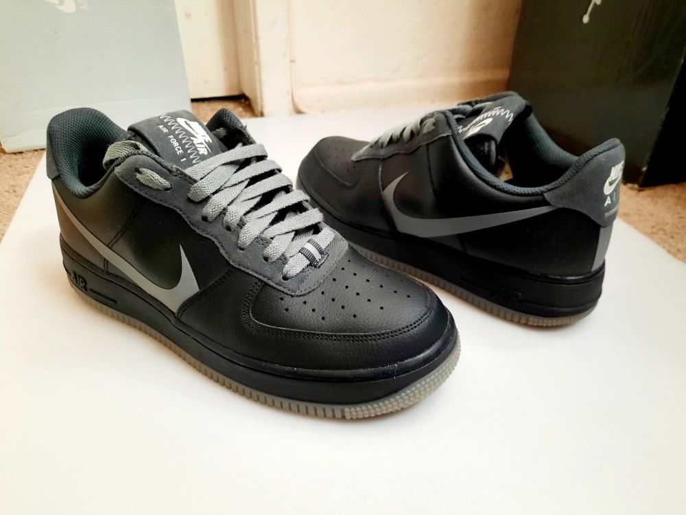 Nike Air Force '07 LV8 Black Silver Lilac Anthracite CD0888