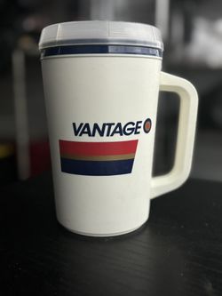 Vintage Aladdin Vantage Cigarettes 20 Oz Travel Mug Cup
