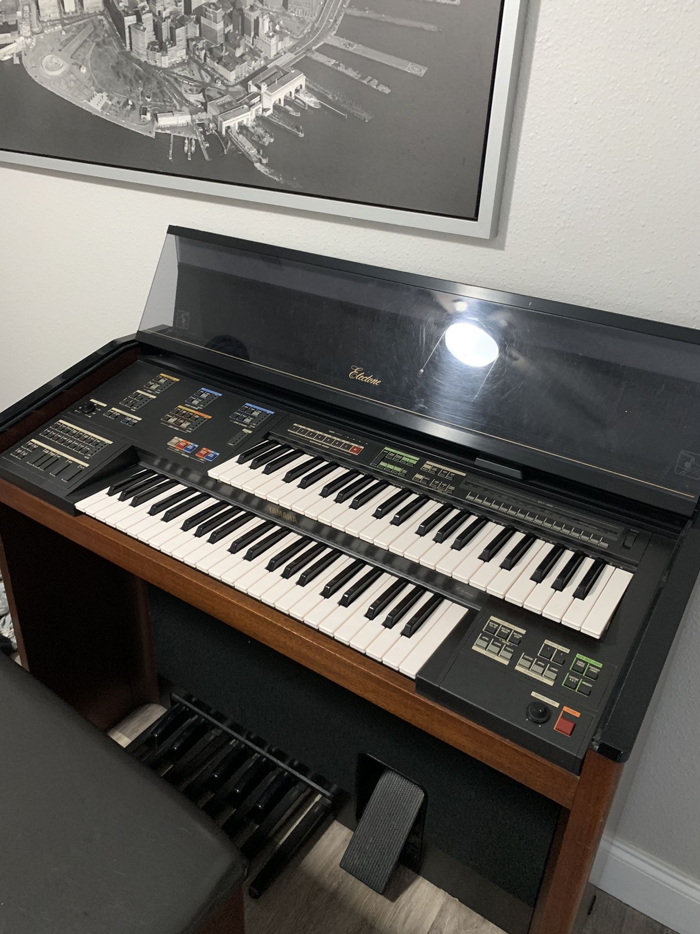 Electone Organ Yamaha Mr 700t