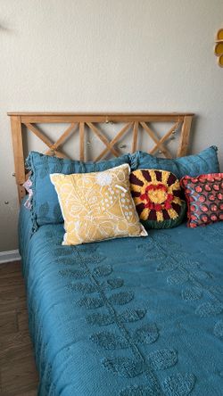 Wood Full Size Bed Frame- No Mattress