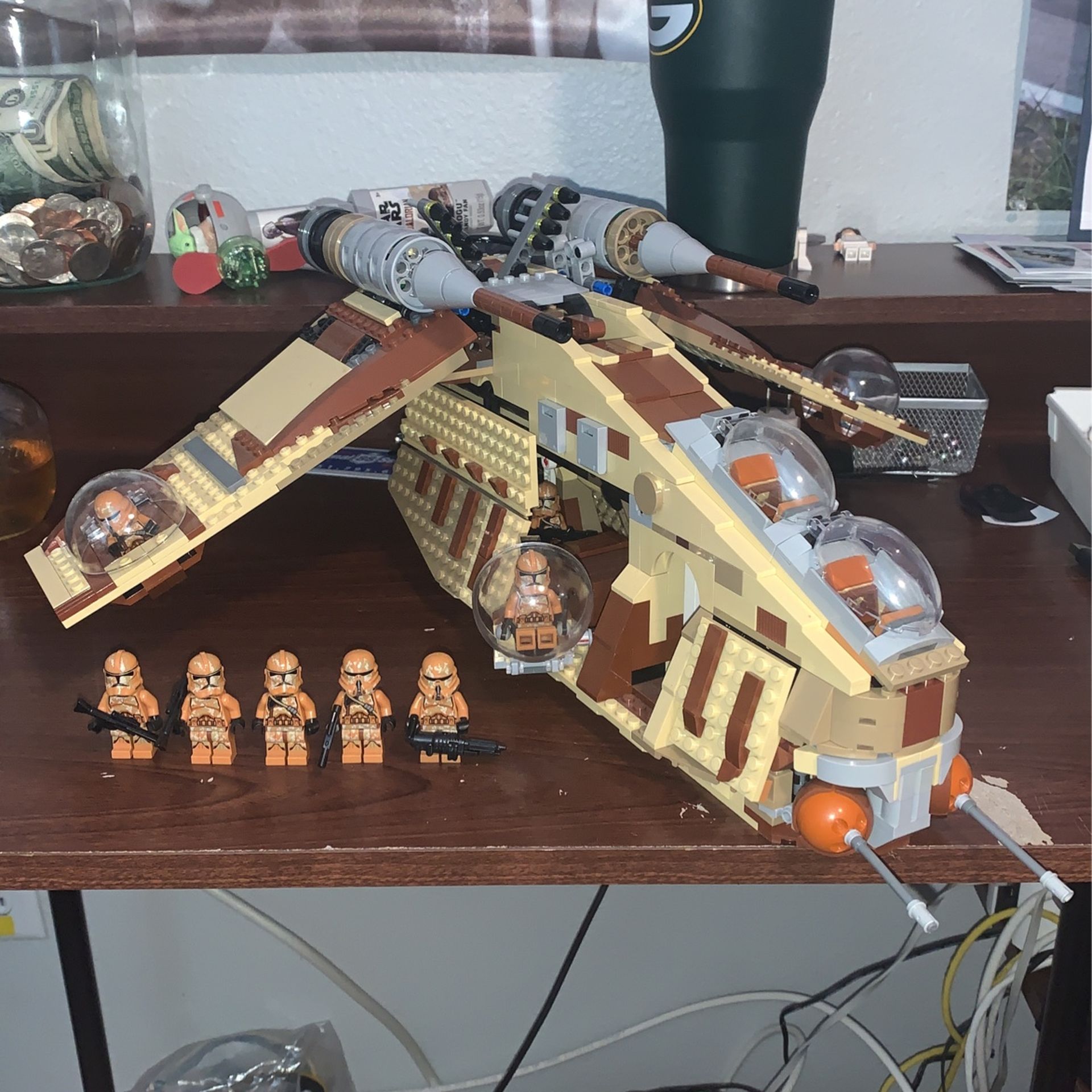 Custom Lego Star Wars Gunship