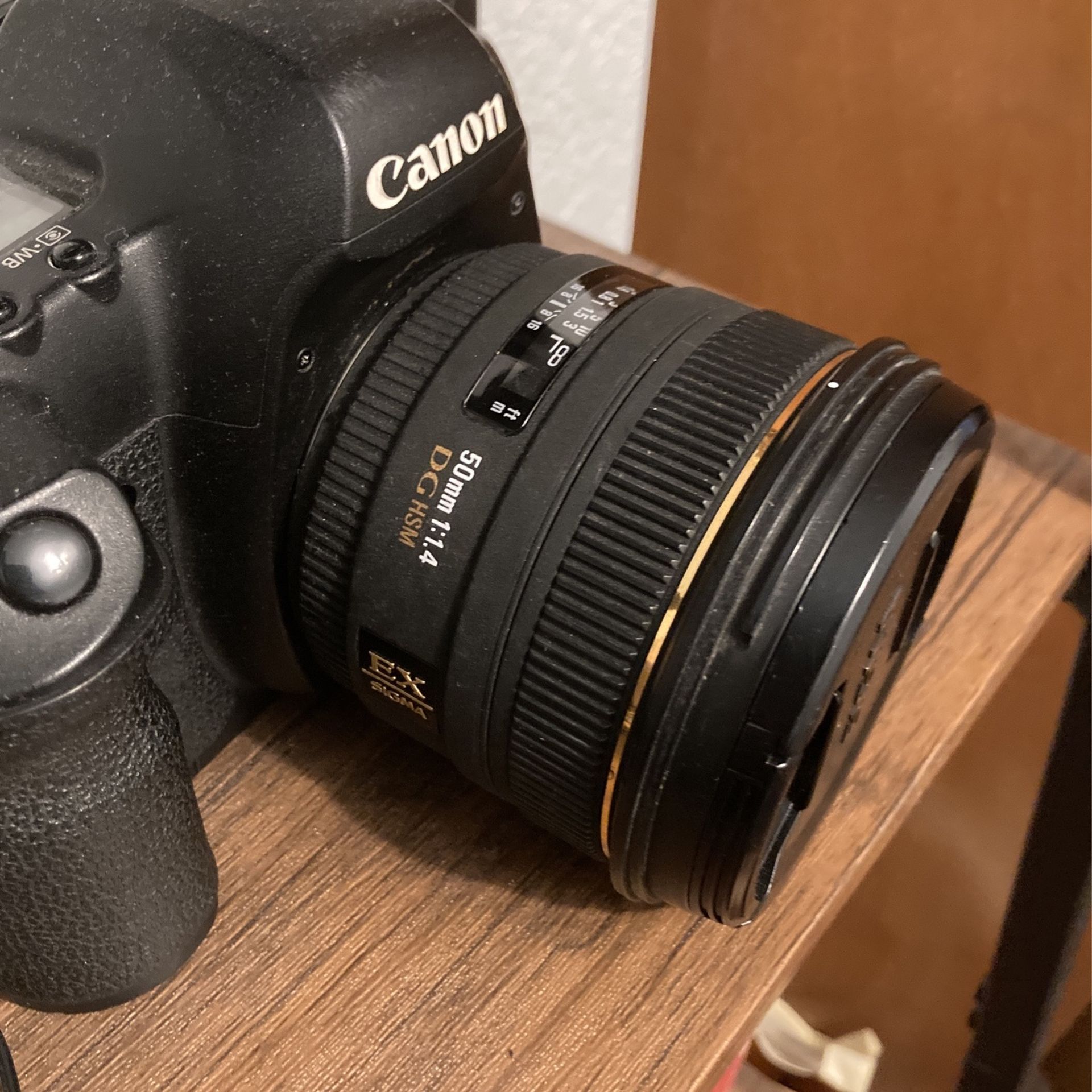 Sigma 50mm 1.4 Lens EF Mount For Canon Full Frame