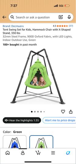 Swing for kids