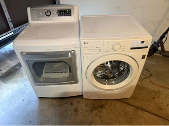 LG washer and gas dryer