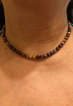 Mookaite necklace 16 inch