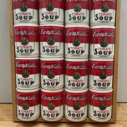 Ceramic Campbells Andy Warhol Inspired Art