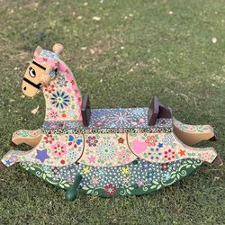 Vintage rocking horse