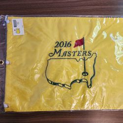 2016 Masters PGA Golf Pin Flag - Brand New!