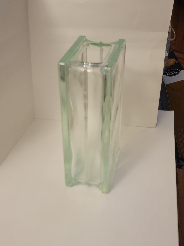 Heavy Thick Cut Vase