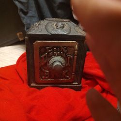 Antique 1880's Coin Safe 
