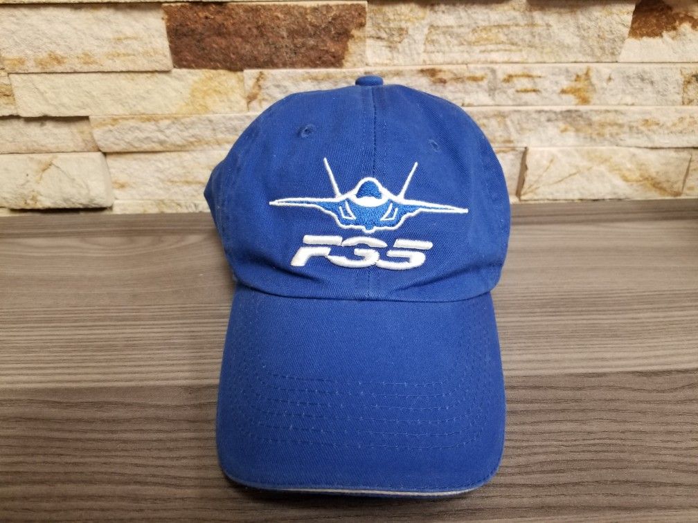 Lockheed Martin F-35 Otto Blue Cap Hat